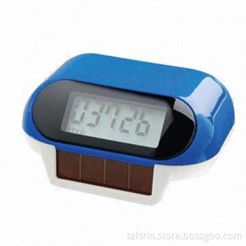 Pedometer, count the step with big LCD display, belt-clip type time, calorie, distance display